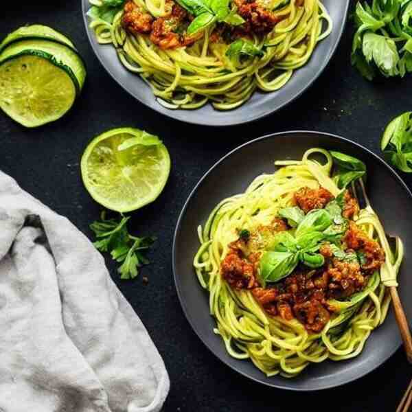 Кабачки маринованные Спагетти